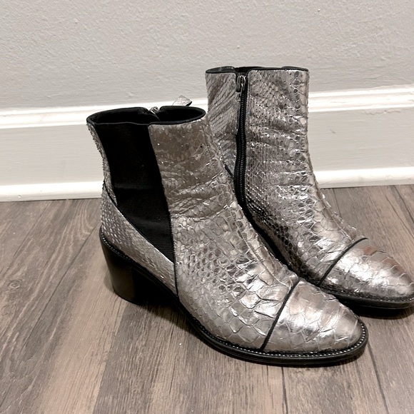 Alexandre Birman Python Booties - Picture 9 of 10